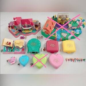 RARE COLLECTIBLES VINTAGE BLUEBIRD POLLY POCKET 1989-1996